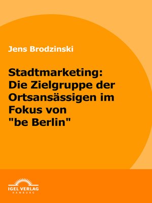 cover image of Stadtmarketing